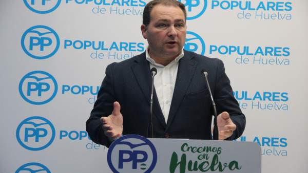 El secretario general del PP de Huelva, David Toscano. El secretario general del PP de Huelva, David Toscano.