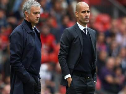 Jose Mourinho y Pep Guardiola