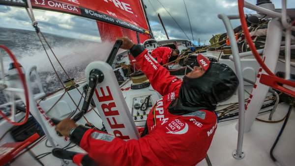 Pablo Arrarte trimando en el MAPFRE Pablo Arrarte trimando en el MAPFRE
