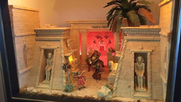 Belen diorama caixabank oficina a larios málaga navidad Belen diorama caixabank oficina a larios málaga navidad