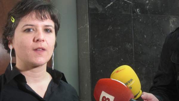 Gala Pin, regidora de Ciutat Vella. Gala Pin, regidora de Ciutat Vella.