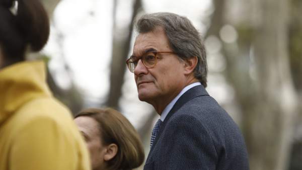 Artur Mas en la Audiencia para apoyar a Junqueras y exmiembros del Govern Artur Mas en la Audiencia para apoyar a Junqueras y exmiembros del Govern