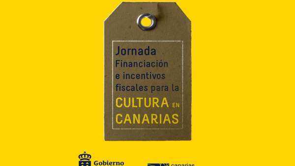 Cartel del a Jornada sobre Financiación a incentivos fiscales para la cultura Cartel del a Jornada sobre Financiación a incentivos fiscales para la cultura