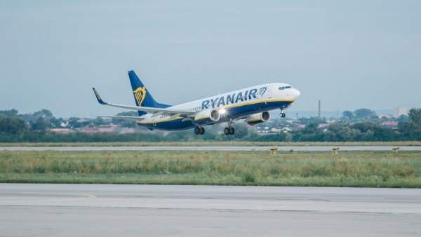 Avión de Ryanair Avión de Ryanair