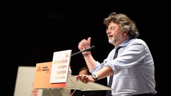 El candidato número 15 de ERC Toni Castellà El candidato número 15 de ERC Toni Castellà
