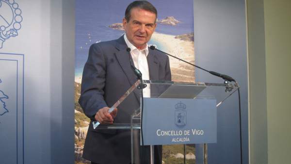 Abel Caballero en rueda de prensa Abel Caballero en rueda de prensa