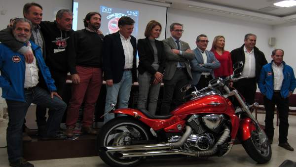 Segovia.- Un momento de la presentación de la concentración Segovia.- Un momento de la presentación de la concentración