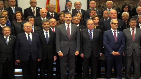 Salamanca.- Herrera, Junto Al Rey Felipe VI Salamanca.- Herrera, Junto Al Rey Felipe VI