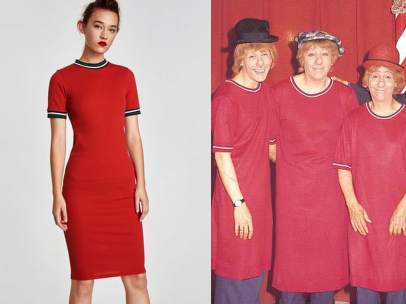 Vestido de Zara y los payasos de la tele