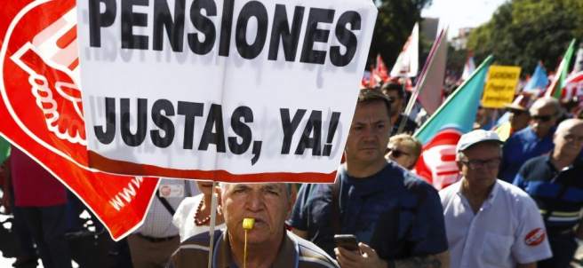 Protesta de pensionistas
