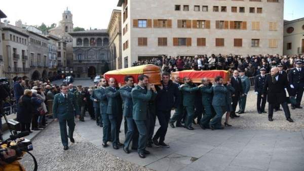 Funeral por guardias civiles asesinados Funeral por guardias civiles asesinados