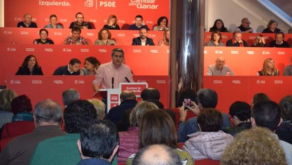 Pablo Zuloaga interviene en su primer Comité Regional Pablo Zuloaga interviene en su primer Comité Regional