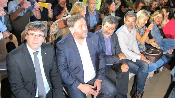 Pt.C.Puigdemont, O.Junqueras, J.Sànchez, J.Cuixart. Pt.C.Puigdemont, O.Junqueras, J.Sànchez, J.Cuixart.