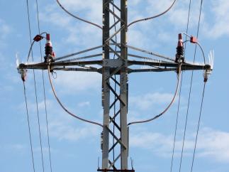 Una torre eléctrica