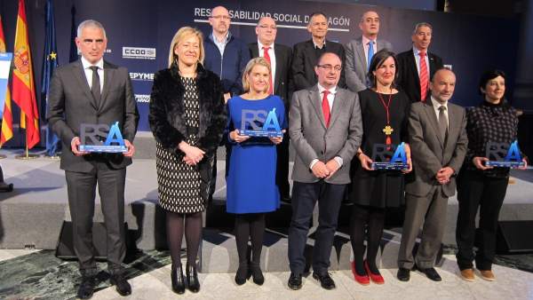 Entrega de los Premios Responsabilidad Social de Aragón 2017 Entrega de los Premios Responsabilidad Social de Aragón 2017