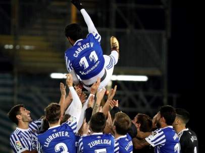 Despedida de Carlos Vela