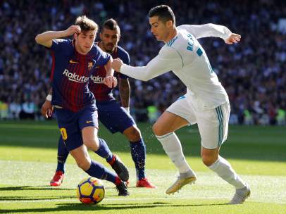 Cristiano y Sergi Roberto
