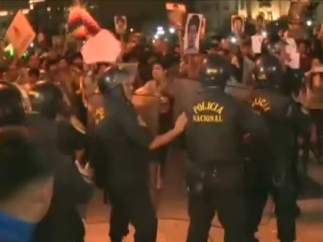 Protestas en Perú por el indulto a Fujimori
