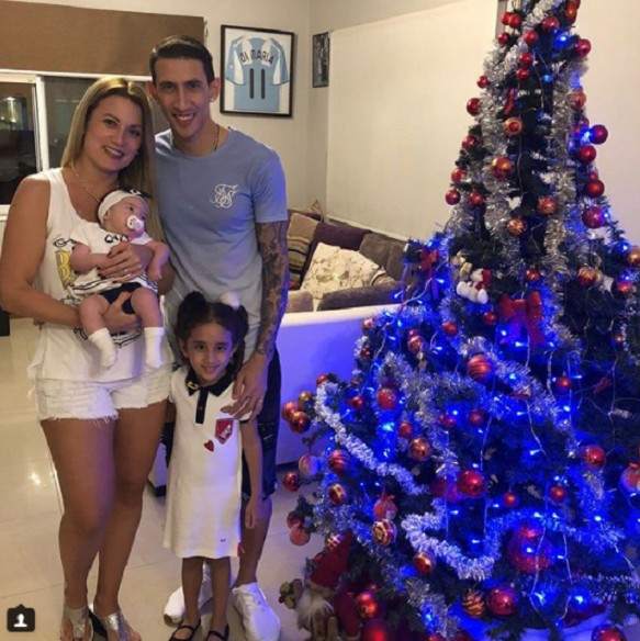 Foto Di María Así Celebran La Navidad Los Futbolistas - 