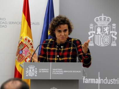 La ministra de Sanidad, Servicios Sociales e Igualdad, Dolors Montserrat