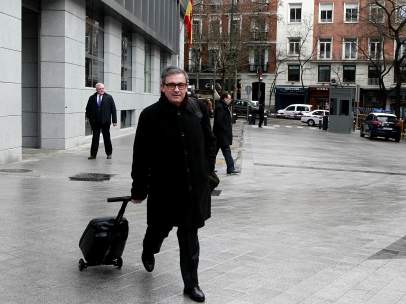 Jordi Pujol Ferrusola llega a la Audiencia Nacional.