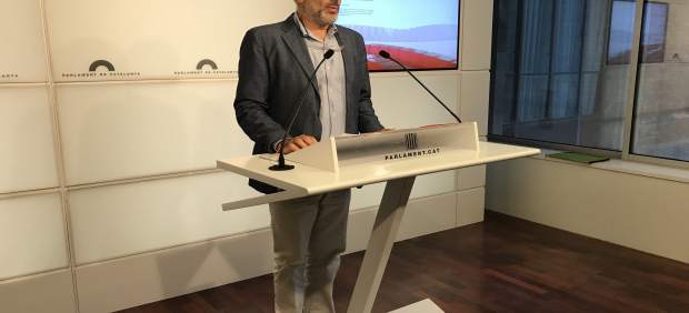 El portavoz de Cs en el Parlament, Carlos Carrizosa