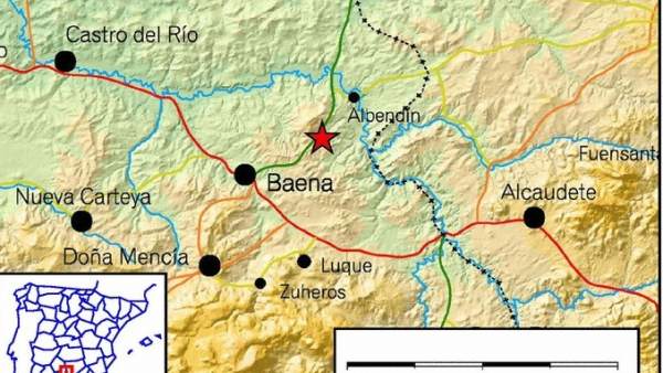 Seísmo en Baena, Córdoba Seísmo en Baena, Córdoba