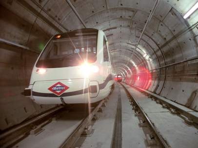 Tren en Metro de Madrid