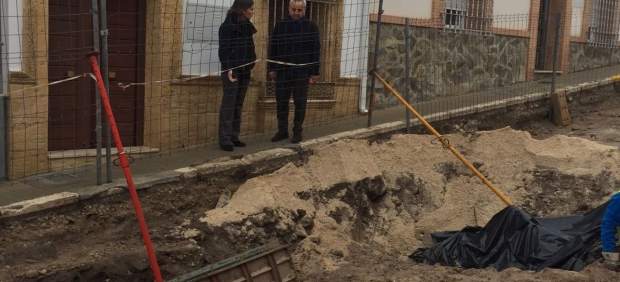 Izquierdo y Romero visitan las obras Izquierdo y Romero visitan las obras