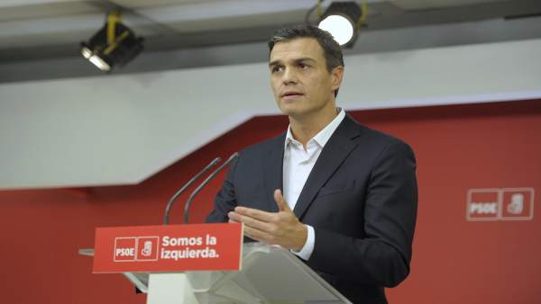 Pedro Sánchez comparece en Ferraz el 1 de octubre Pedro Sánchez comparece en Ferraz el 1 de octubre