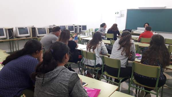 Alumnos del curso de Arboleas Alumnos del curso de Arboleas