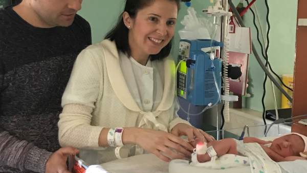 La primer bebé de Aragón de 2018 nace en el Clínico de Zaragoza La primer bebé de Aragón de 2018 nace en el Clínico de Zaragoza