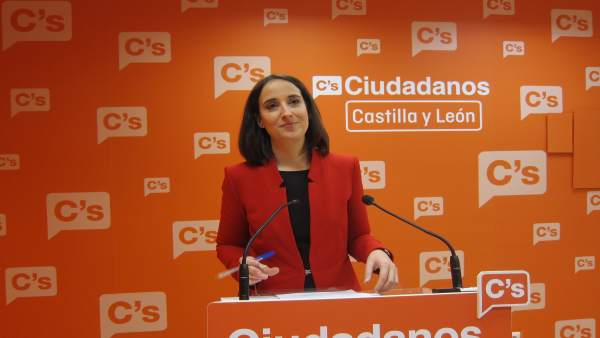 La coordinadora de Ciudadanos en Castilla y León, Pilar Vicente La coordinadora de Ciudadanos en Castilla y León, Pilar Vicente
