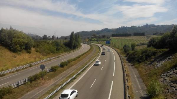 Tráfico en la A-8 Tráfico en la A-8