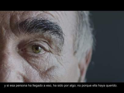 Captura del vídeo Homeless Commons, imágenes que cambian miradas, creado por arrels Fundació y Arena Media.