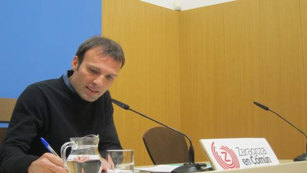Pablo Muñoz (ZEC), en rueda de prensa en el Ayuntamiento Pablo Muñoz (ZEC), en rueda de prensa en el Ayuntamiento
