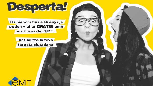EMT gratuidad hasta los 14 años EMT gratuidad hasta los 14 años