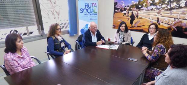 Jesús Aguirre con la Plataforma Libres de Essure