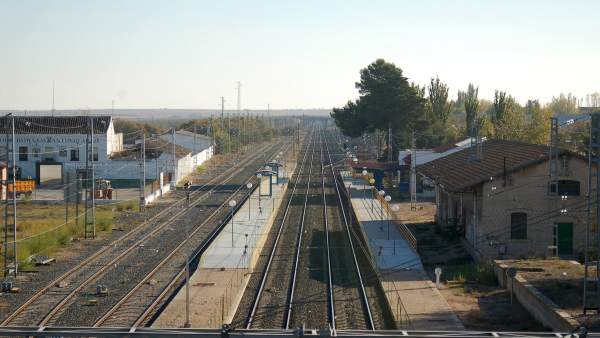 Ferrocarril, tren, estación Ferrocarril, tren, estación