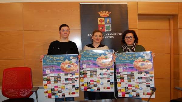 Presentación del roscón solidario Presentación del roscón solidario