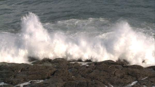 Olas en Bermeo Olas en Bermeo
