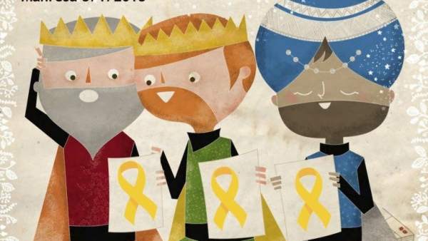 La Asamblea Nacional Catalana de Manresa llama a vestir de amarillo en la cabalgata de Reyes La Asamblea Nacional Catalana de Manresa llama a vestir de amarillo en la cabalgata de Reyes