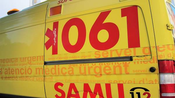 Imagen de recurso de una ambulancia del SAMU 061 Imagen de recurso de una ambulancia del SAMU 061