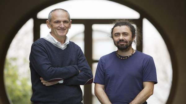 Los investigadores Pablo Archel (izq.) y Javier Husillos. Los investigadores Pablo Archel (izq.) y Javier Husillos.