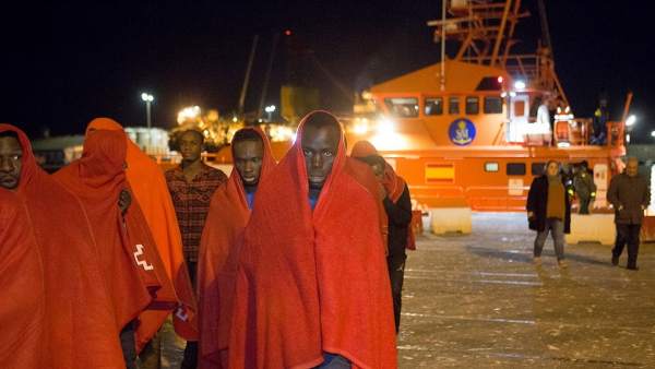Rescate 55 migrantes Rescate 55 migrantes