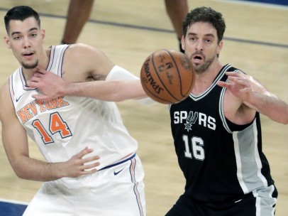 Willy Hernangómez y Pau gasol
