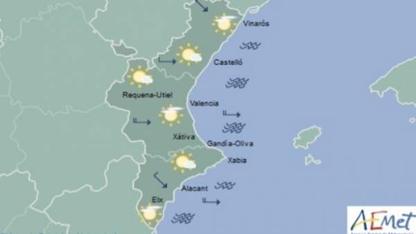 Previsión para este miércoles Previsión para este miércoles