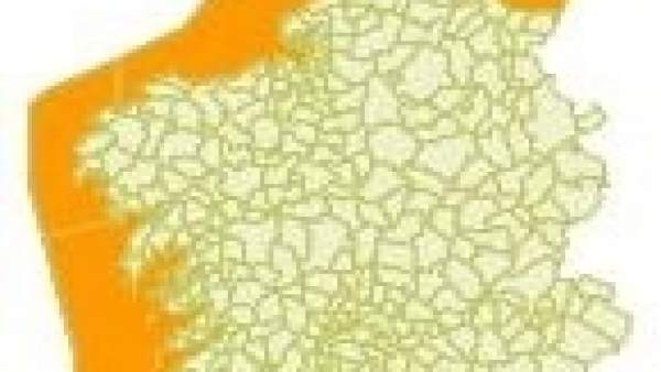 Aviso en el litoral gallego Aviso en el litoral gallego