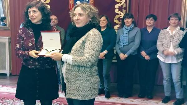 Entrega de la Habara de Oro a la Fundación Xilema Entrega de la Habara de Oro a la Fundación Xilema
