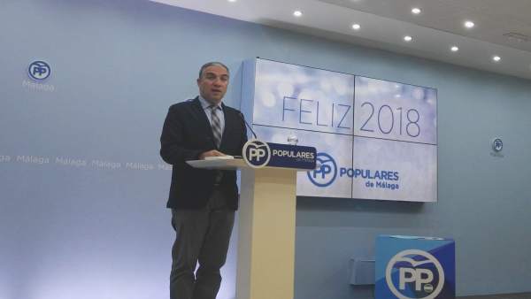 El presidente del PP de Málaga, Elías Bendodo. El presidente del PP de Málaga, Elías Bendodo.